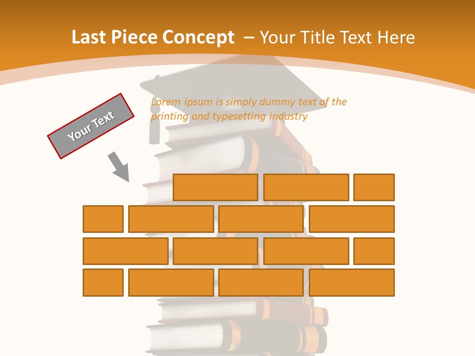 Educational Symbol Book PowerPoint Template