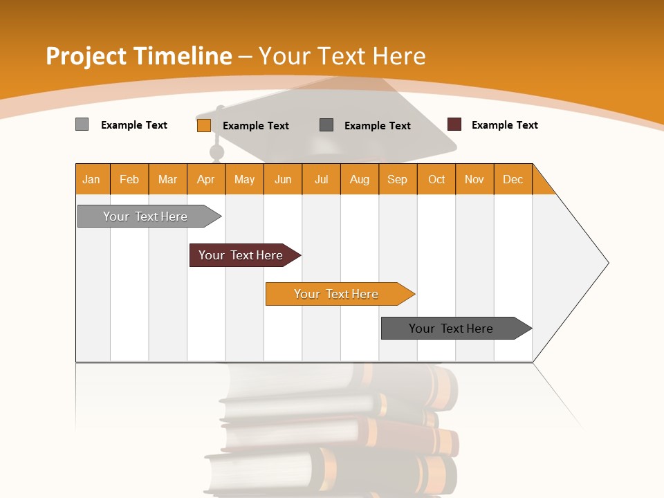 Educational Symbol Book PowerPoint Template