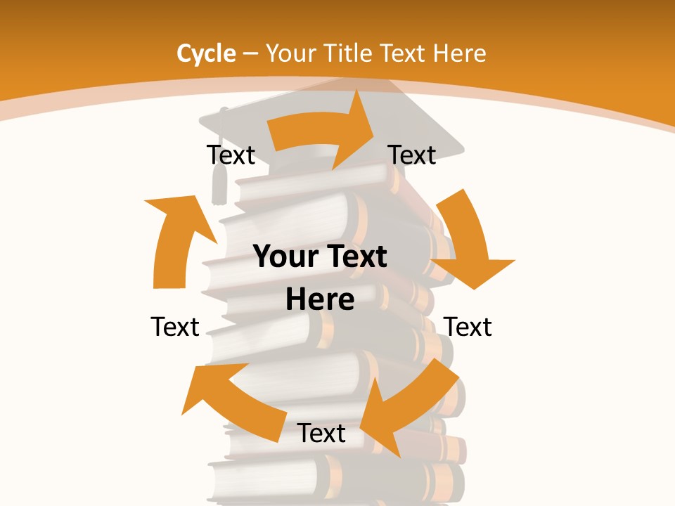 Educational Symbol Book PowerPoint Template