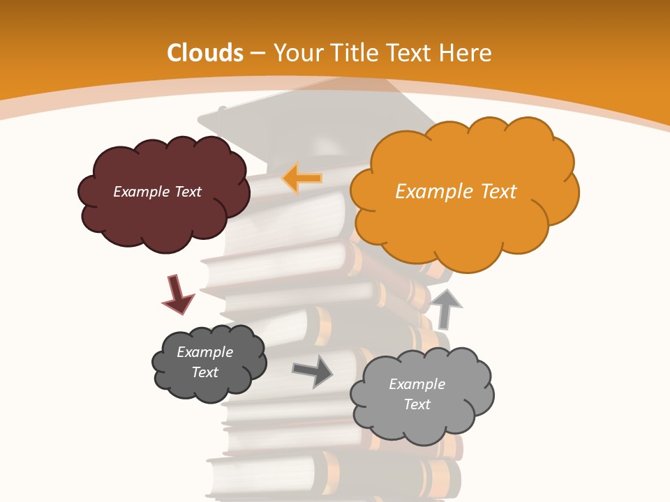 Educational Symbol Book PowerPoint Template
