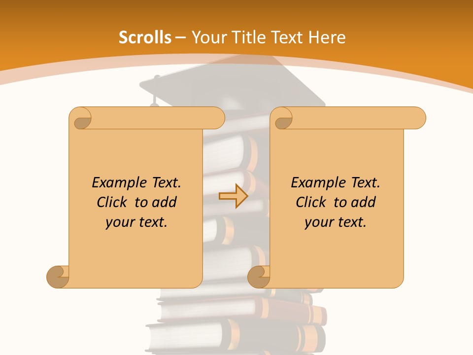 Educational Symbol Book PowerPoint Template
