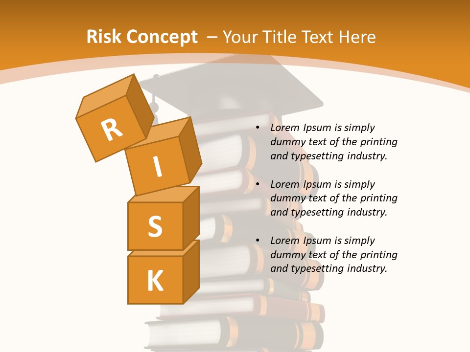 Educational Symbol Book PowerPoint Template