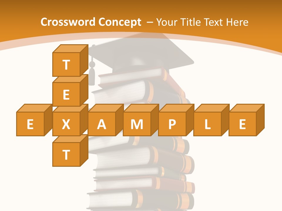 Educational Symbol Book PowerPoint Template