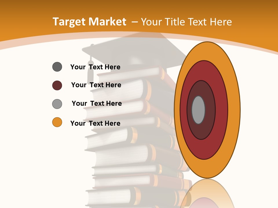 Educational Symbol Book PowerPoint Template