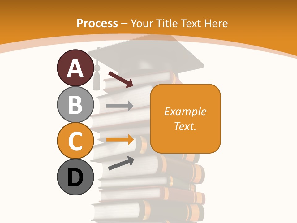 Educational Symbol Book PowerPoint Template