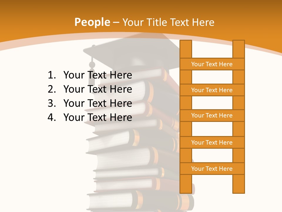 Educational Symbol Book PowerPoint Template