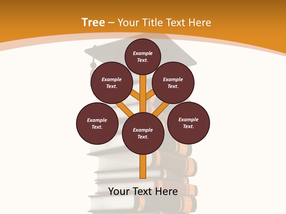 Educational Symbol Book PowerPoint Template