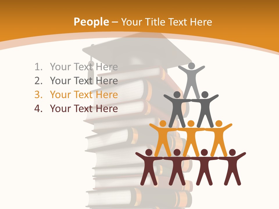 Educational Symbol Book PowerPoint Template