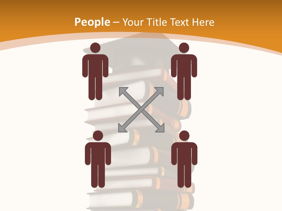 Educational Symbol Book PowerPoint Template