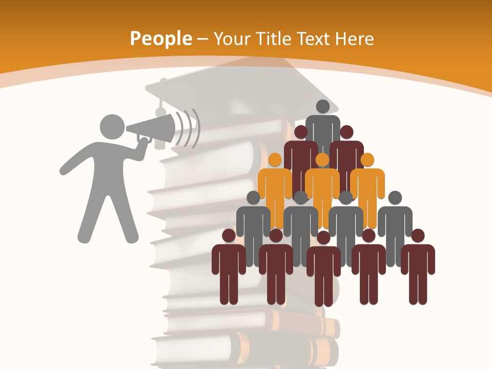 Educational Symbol Book PowerPoint Template