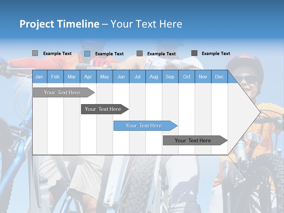Blue Racing Son PowerPoint Template