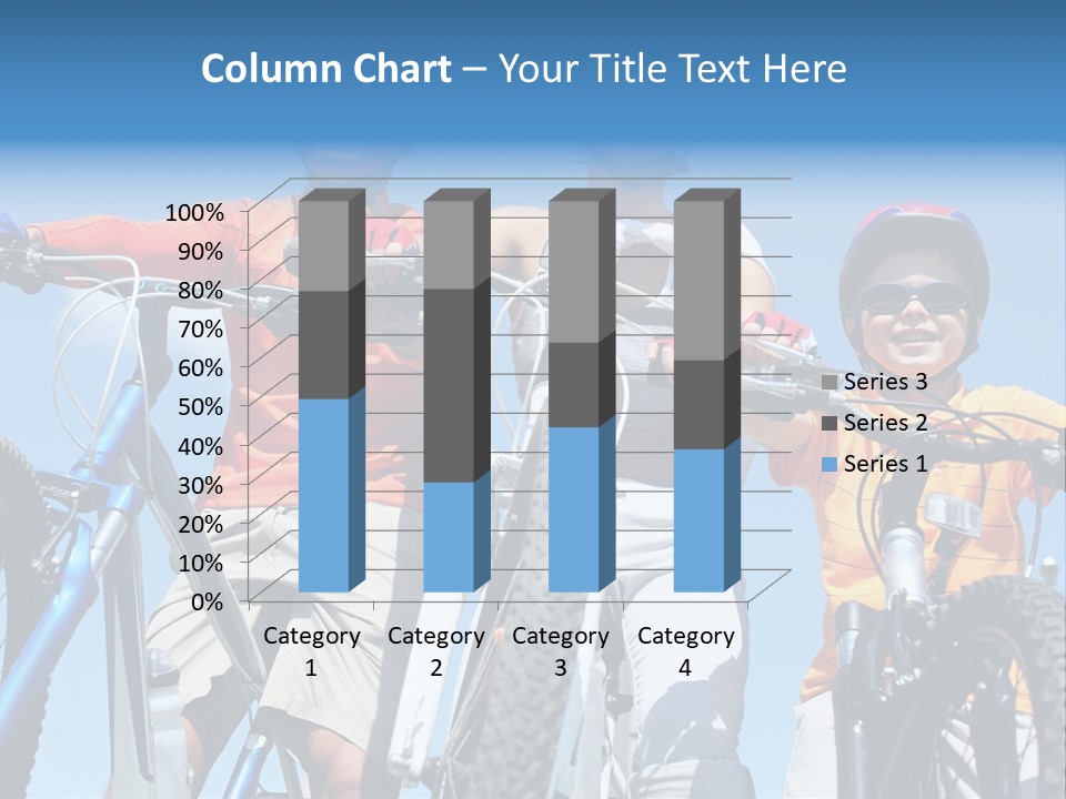 Blue Racing Son PowerPoint Template