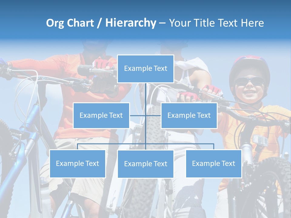 Blue Racing Son PowerPoint Template