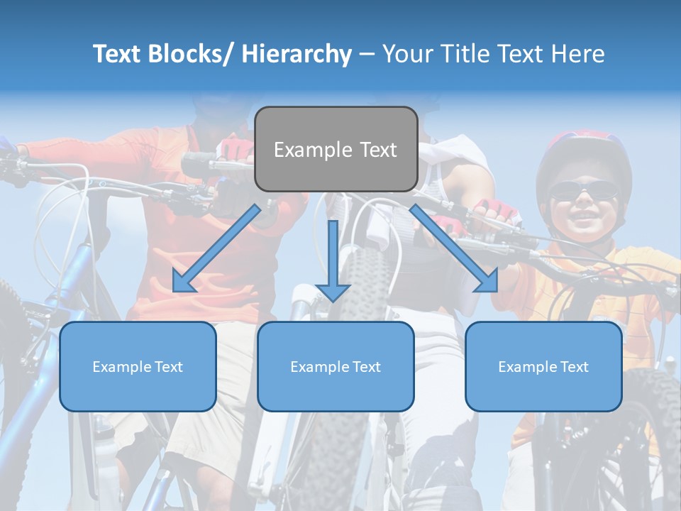 Blue Racing Son PowerPoint Template