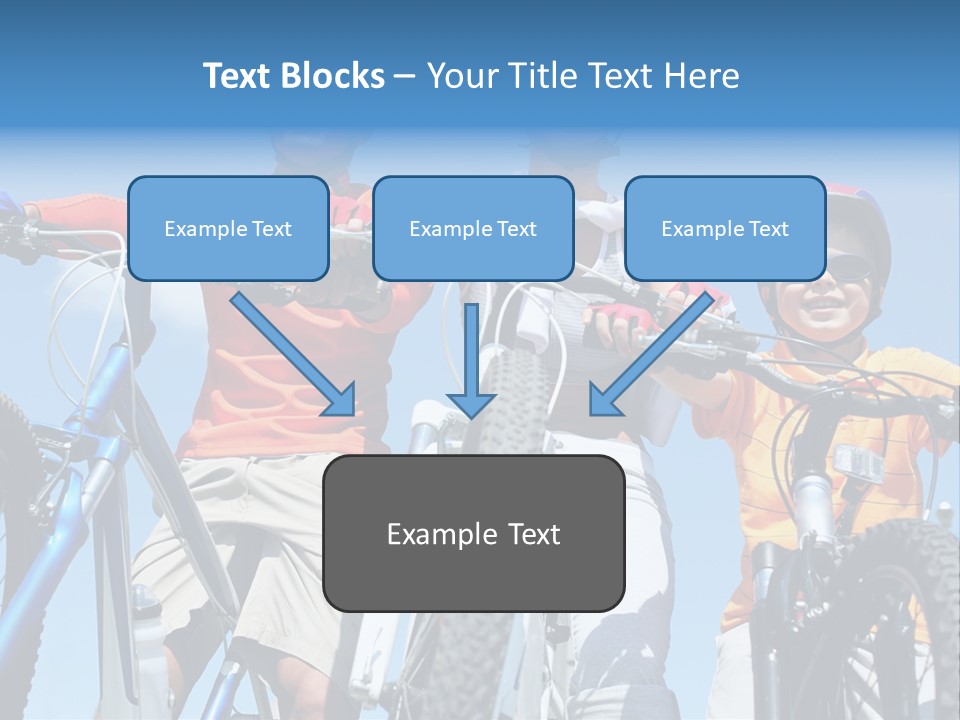 Blue Racing Son PowerPoint Template