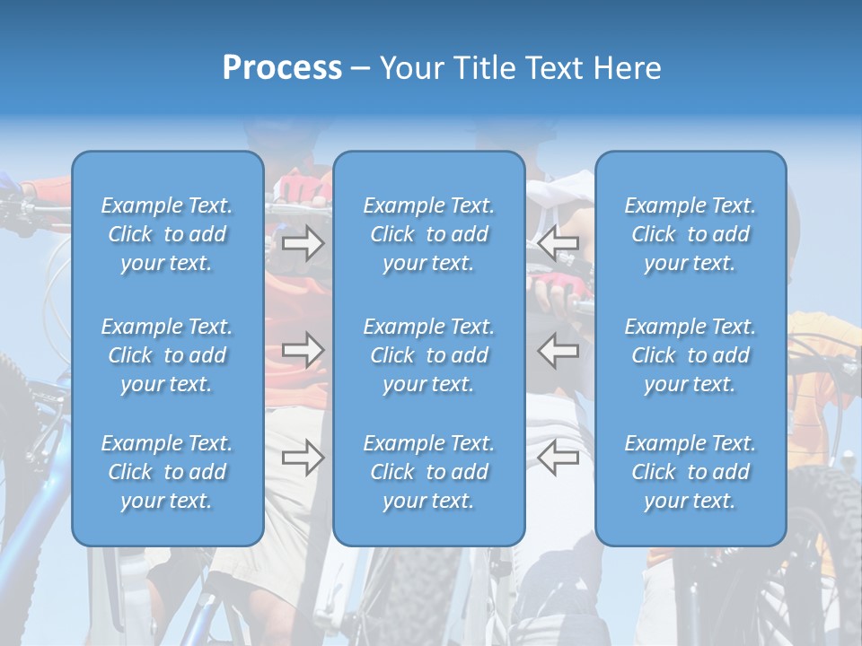 Blue Racing Son PowerPoint Template