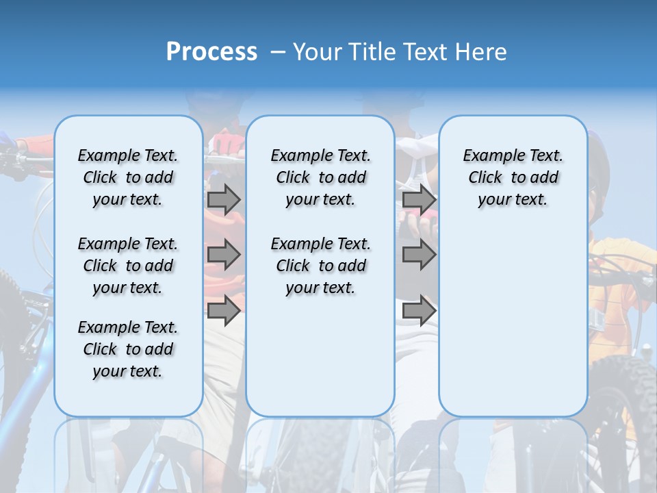 Blue Racing Son PowerPoint Template
