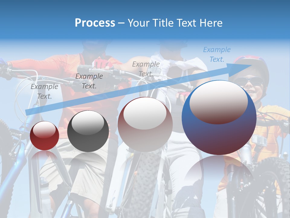 Blue Racing Son PowerPoint Template