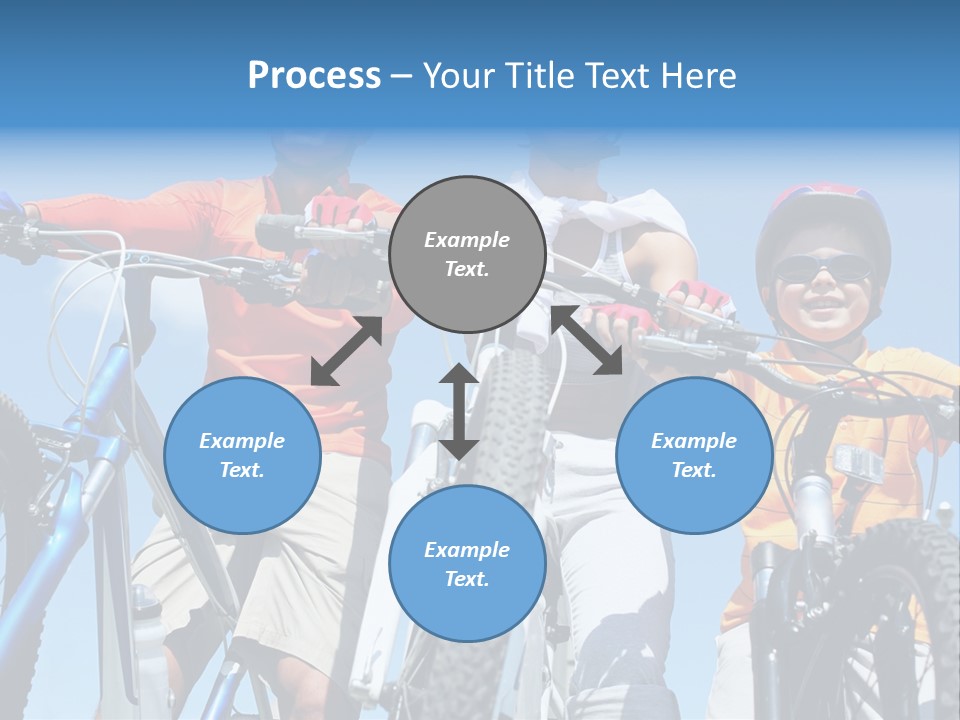 Blue Racing Son PowerPoint Template