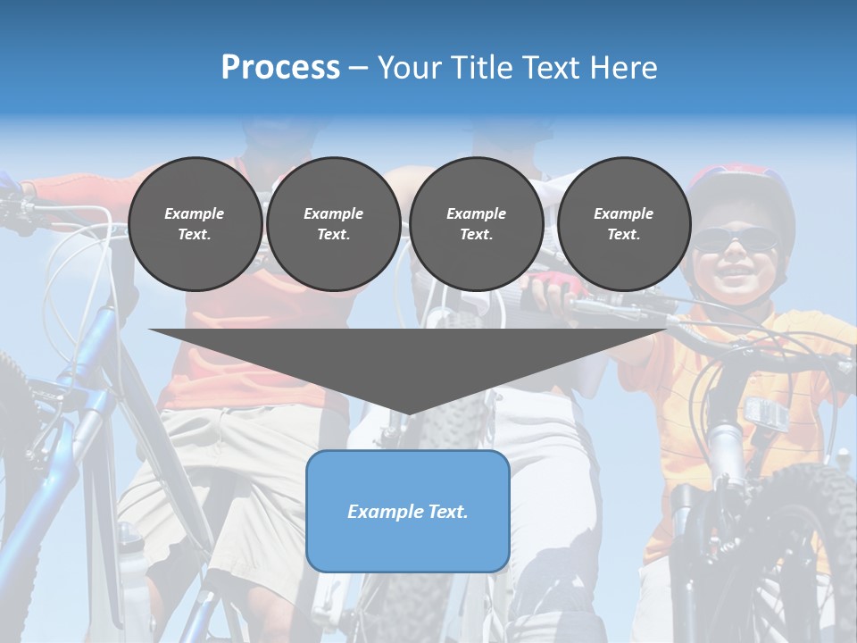 Blue Racing Son PowerPoint Template