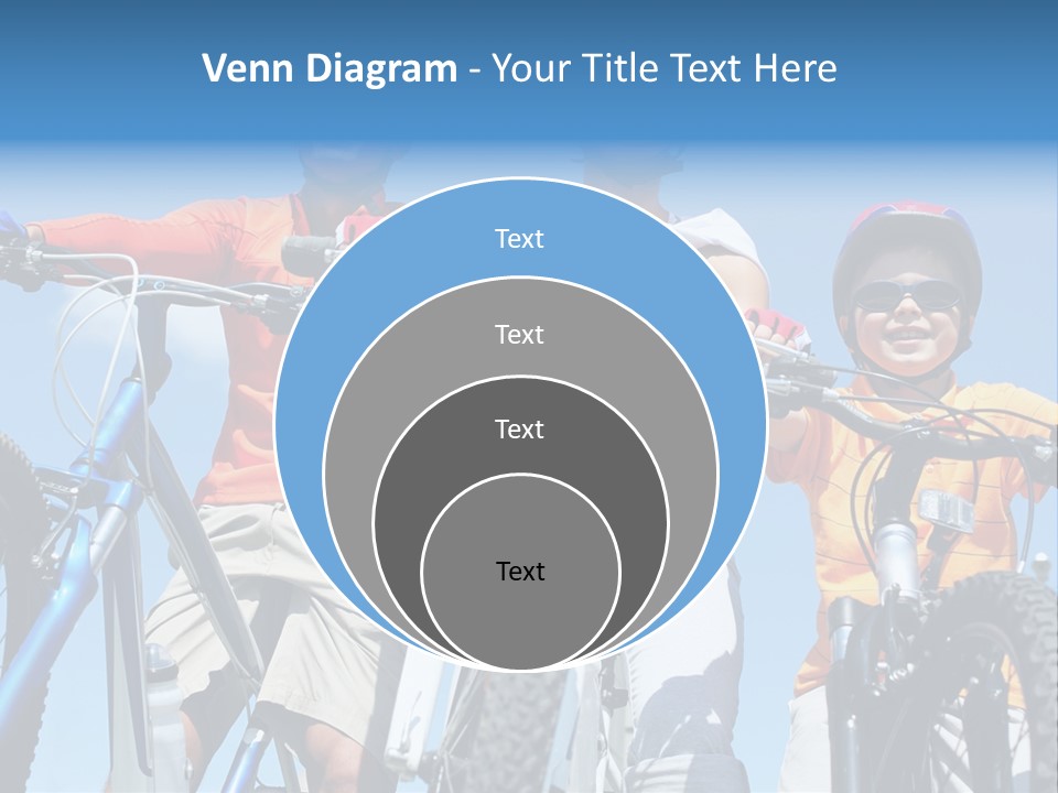 Blue Racing Son PowerPoint Template