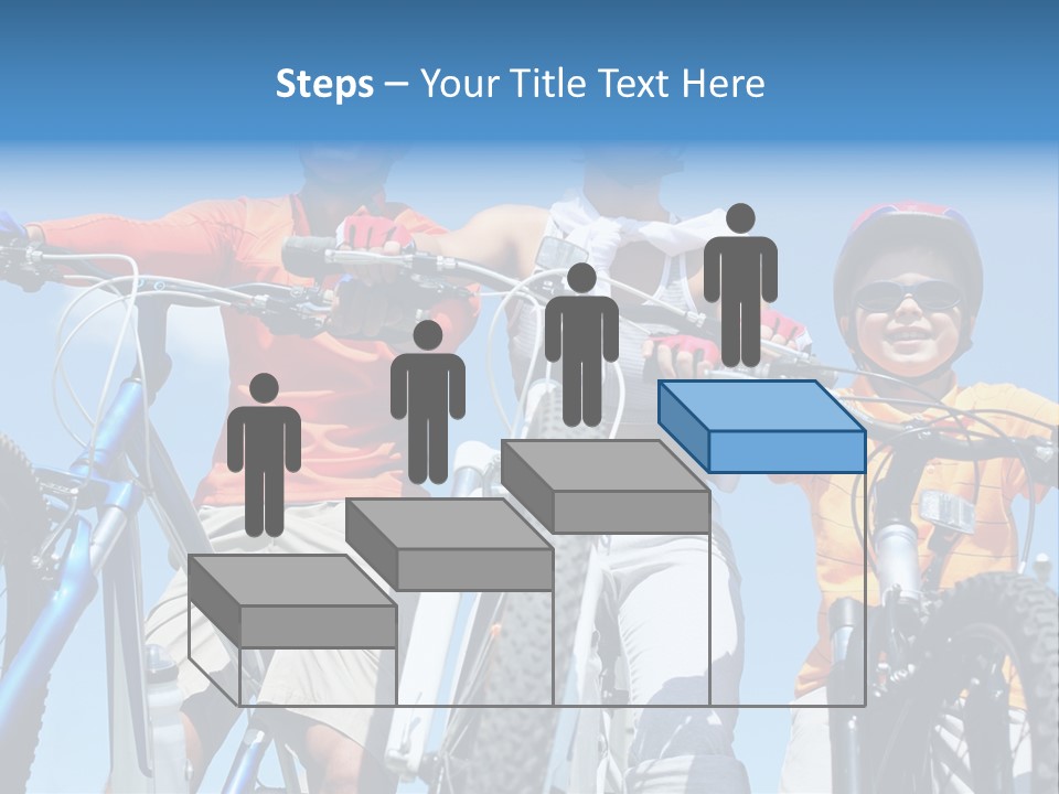 Blue Racing Son PowerPoint Template