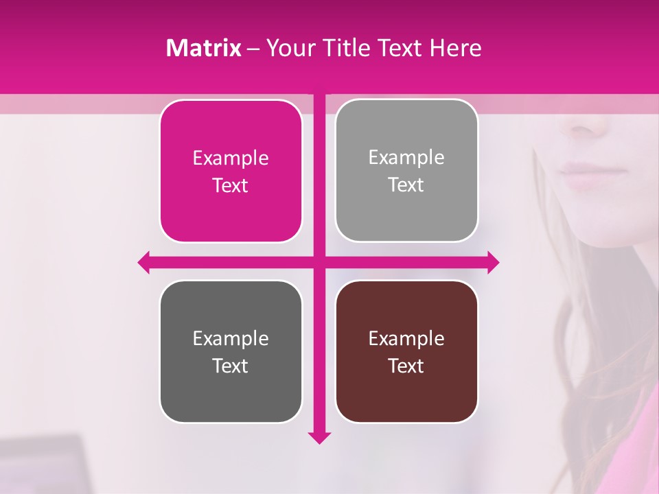 Wireless Teenager Caucasian PowerPoint Template