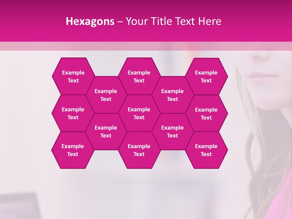 Wireless Teenager Caucasian PowerPoint Template