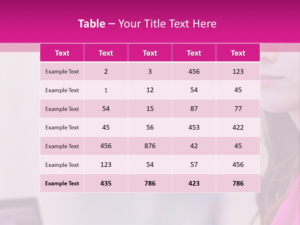 Wireless Teenager Caucasian PowerPoint Template