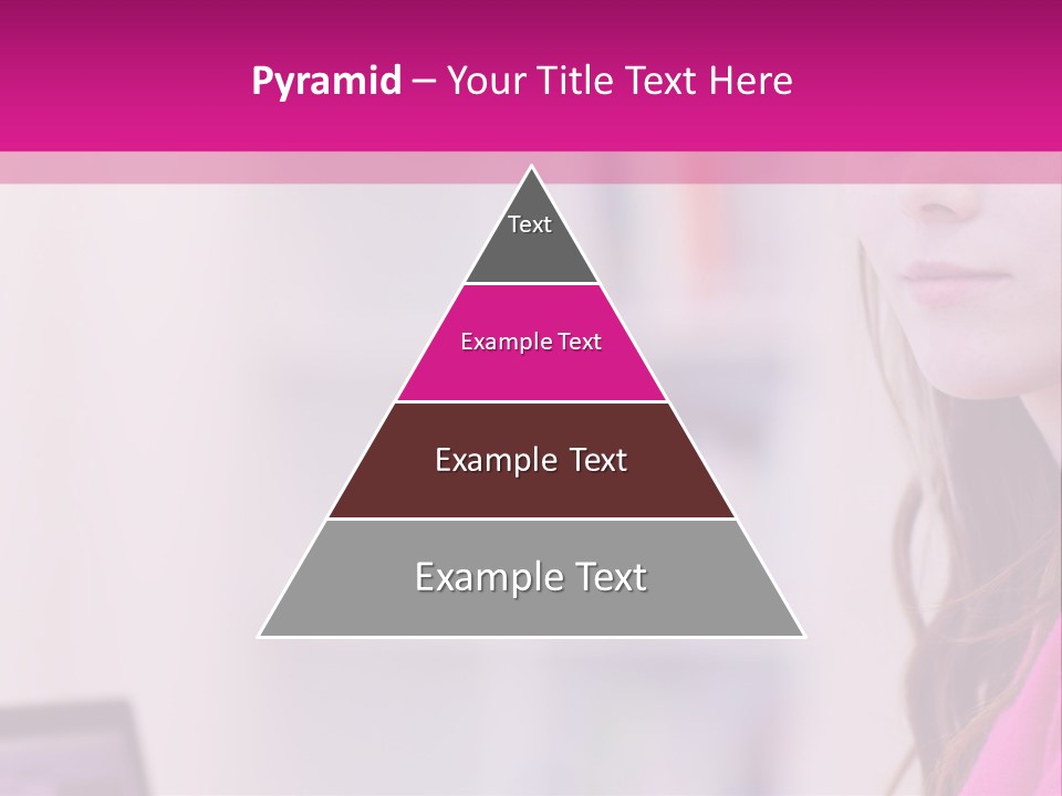 Wireless Teenager Caucasian PowerPoint Template