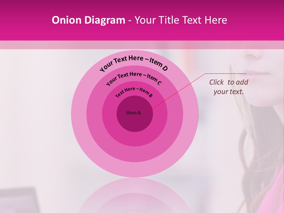 Wireless Teenager Caucasian PowerPoint Template