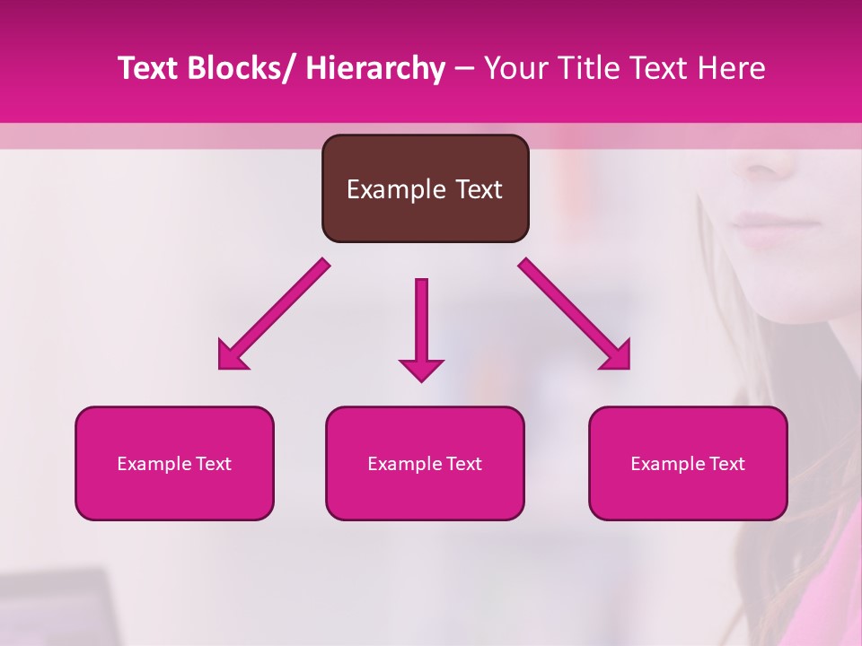 Wireless Teenager Caucasian PowerPoint Template