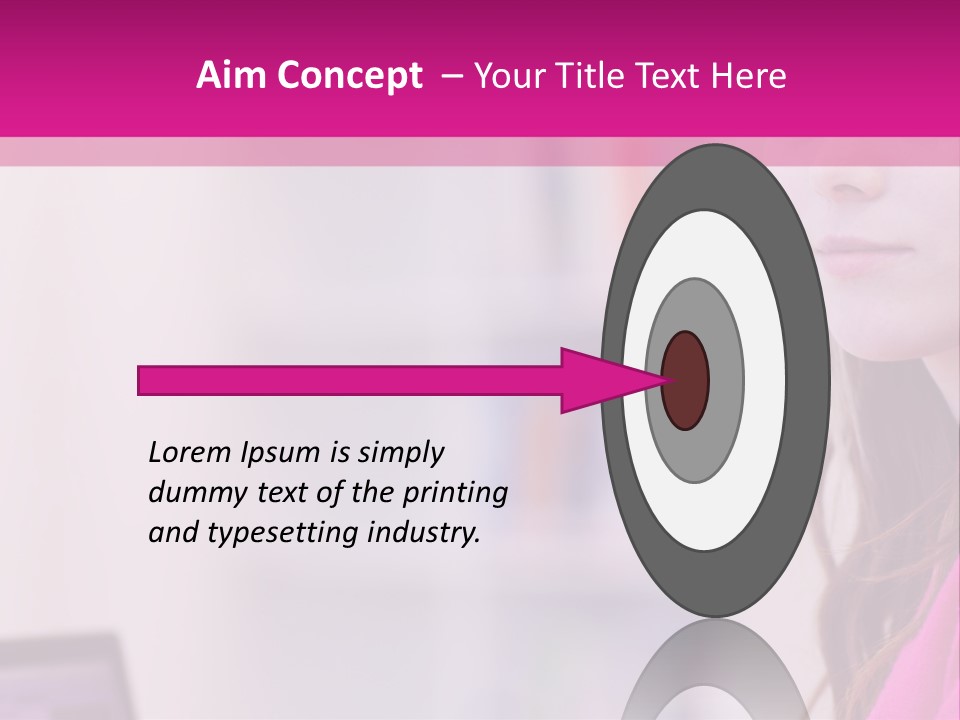 Wireless Teenager Caucasian PowerPoint Template