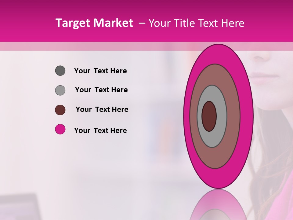 Wireless Teenager Caucasian PowerPoint Template