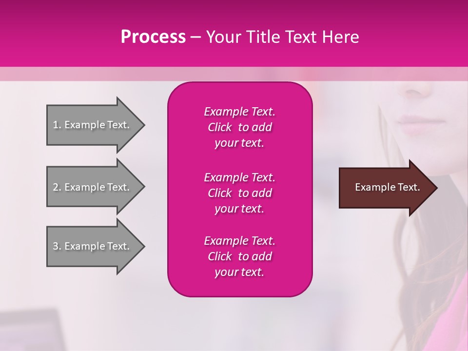 Wireless Teenager Caucasian PowerPoint Template