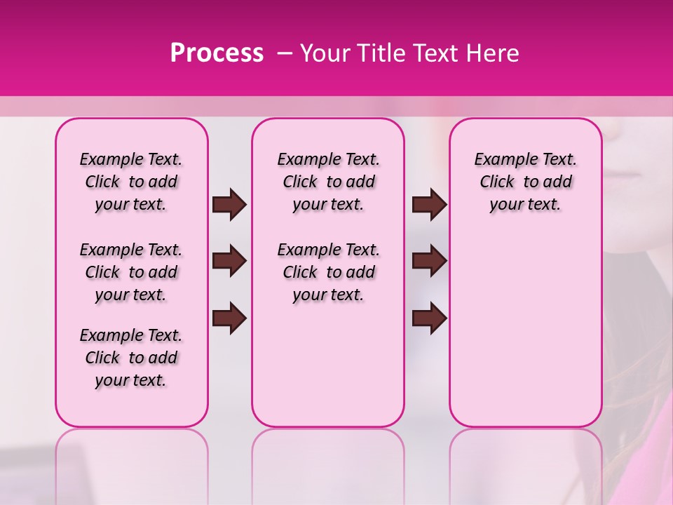 Wireless Teenager Caucasian PowerPoint Template