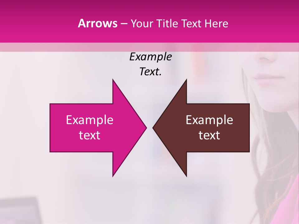 Wireless Teenager Caucasian PowerPoint Template