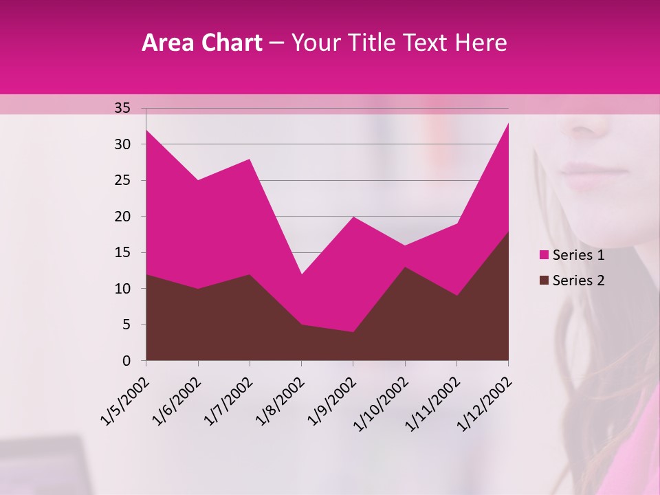 Wireless Teenager Caucasian PowerPoint Template