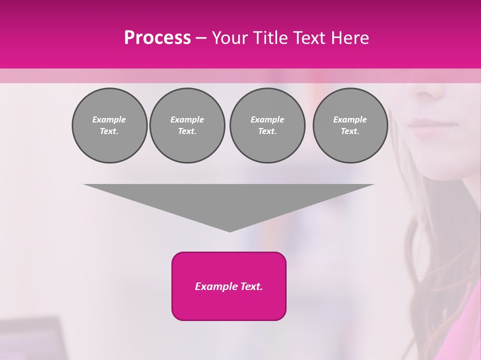 Wireless Teenager Caucasian PowerPoint Template