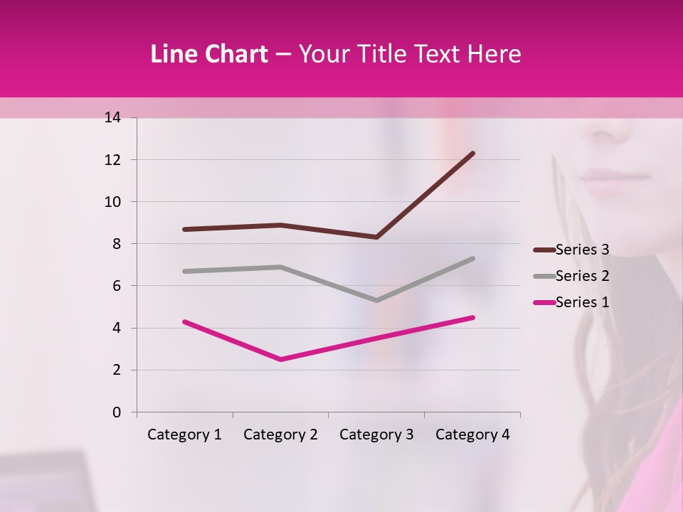 Wireless Teenager Caucasian PowerPoint Template