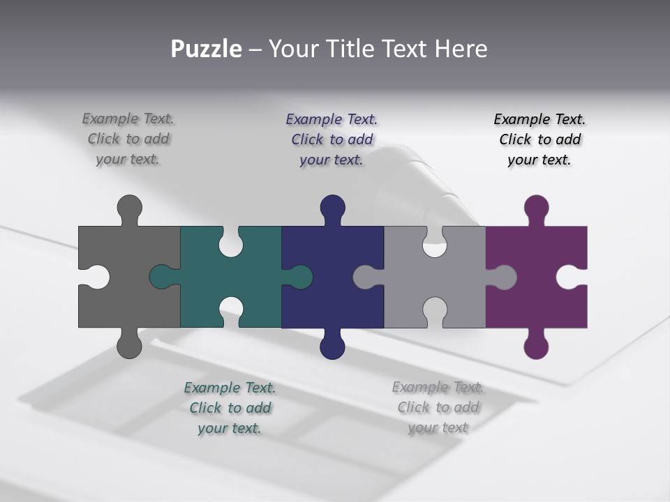 Draw Digitize Closeup PowerPoint Template