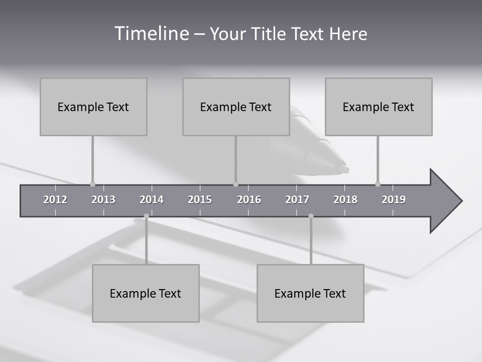 Draw Digitize Closeup PowerPoint Template