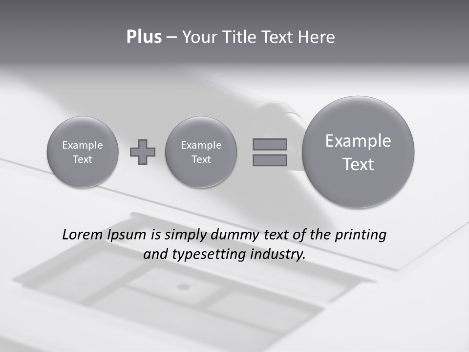 Draw Digitize Closeup PowerPoint Template