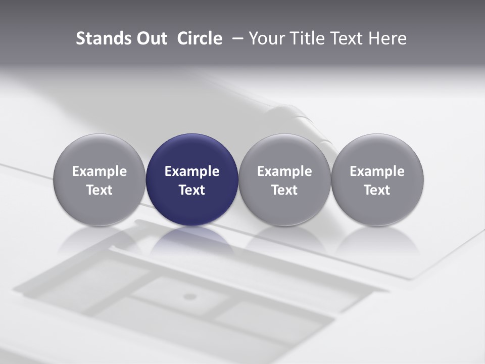 Draw Digitize Closeup PowerPoint Template