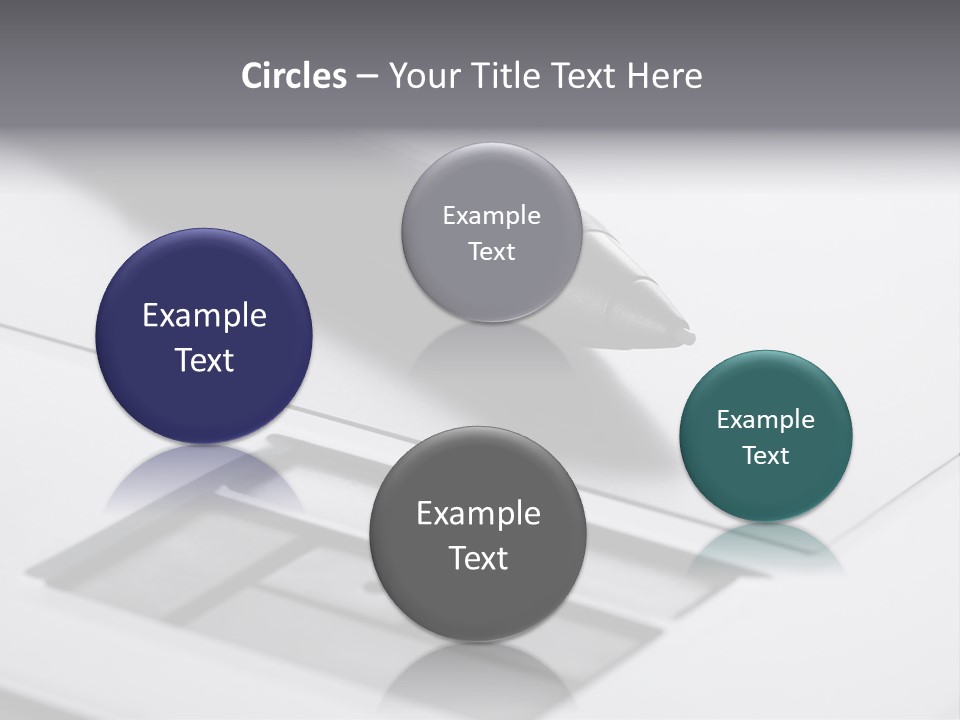Draw Digitize Closeup PowerPoint Template