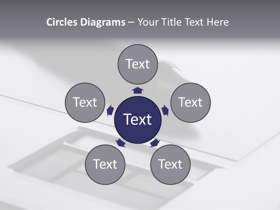 Draw Digitize Closeup PowerPoint Template