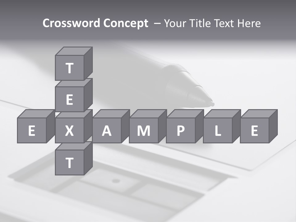 Draw Digitize Closeup PowerPoint Template