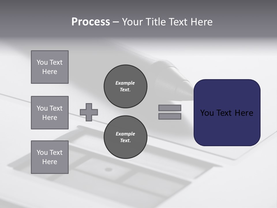Draw Digitize Closeup PowerPoint Template