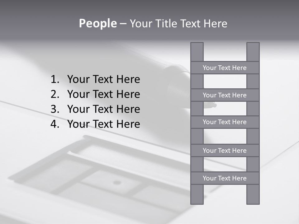 Draw Digitize Closeup PowerPoint Template