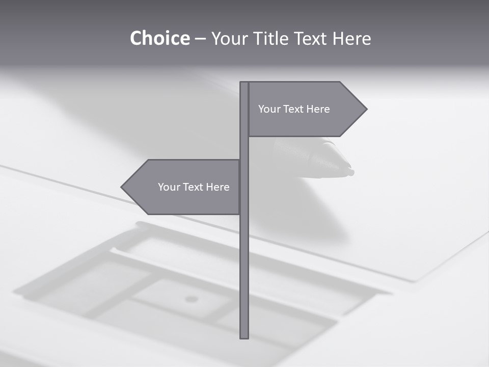 Draw Digitize Closeup PowerPoint Template